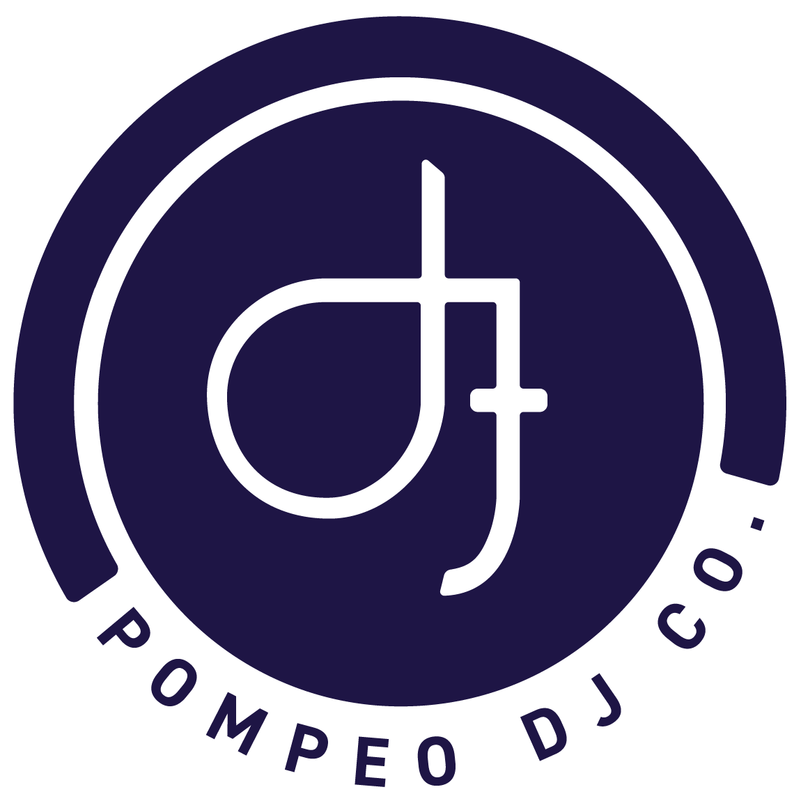 Pompeo DJ Company logo