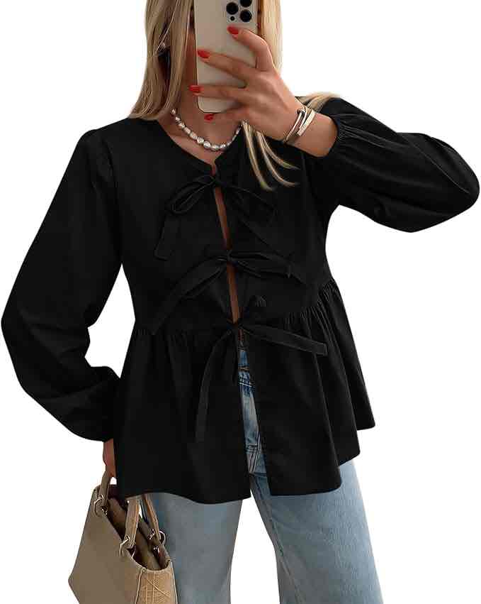 Woman’s cute everyday casual wear 🖤 cover photo collage