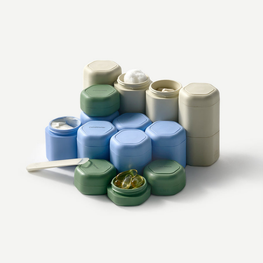 The Smart Way to Carry Your Skincare Anywhere cover photo collage