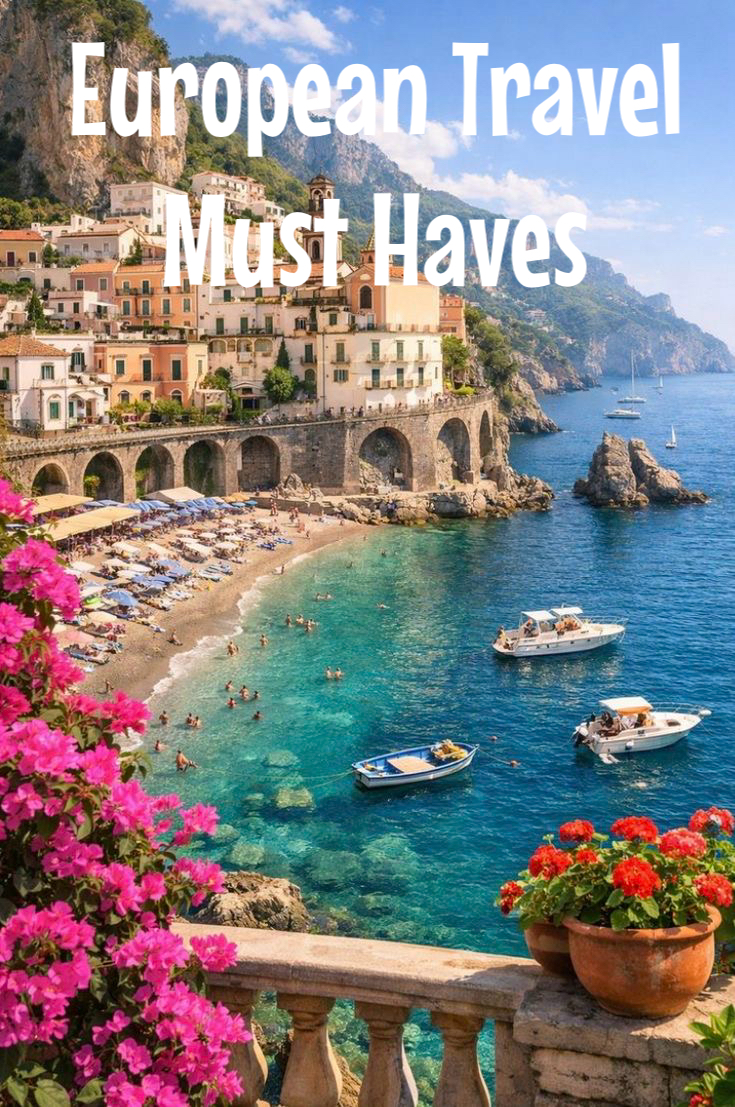 European Vacation ✨ cover photo collage