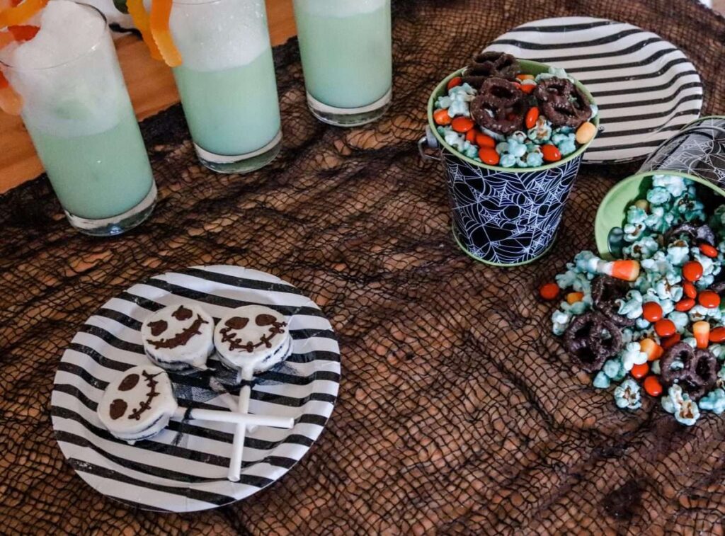 Family Halloween Movie Nights: Movie Lists, Bingo, Recipes and More cover photo collage
