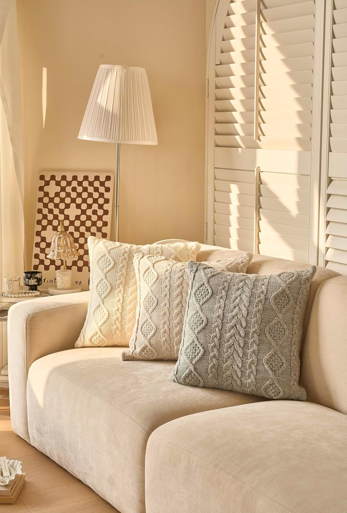 Bring the Outdoors In With This Tranquil Bedroom Inspired By Nature cover photo collage