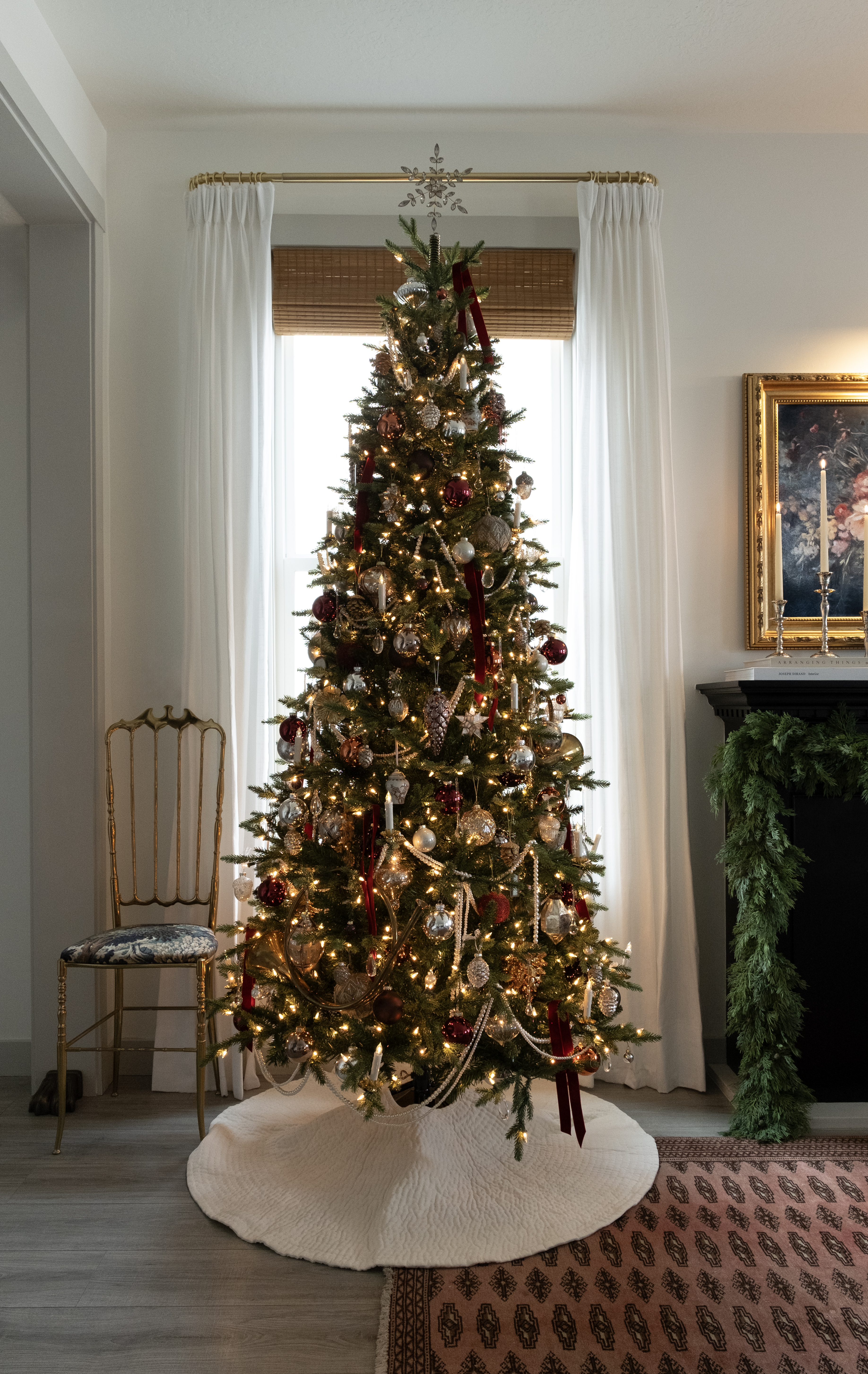 Victorian Christmas Holiday Decor cover photo collage