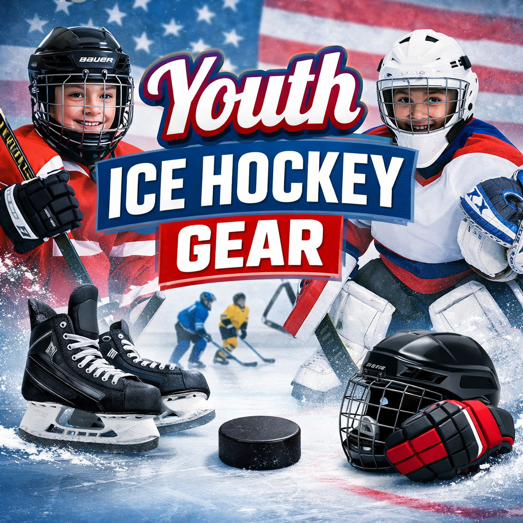 🏒 Youth Ice Hockey Essentials - Complete Parent's Guide cover photo collage