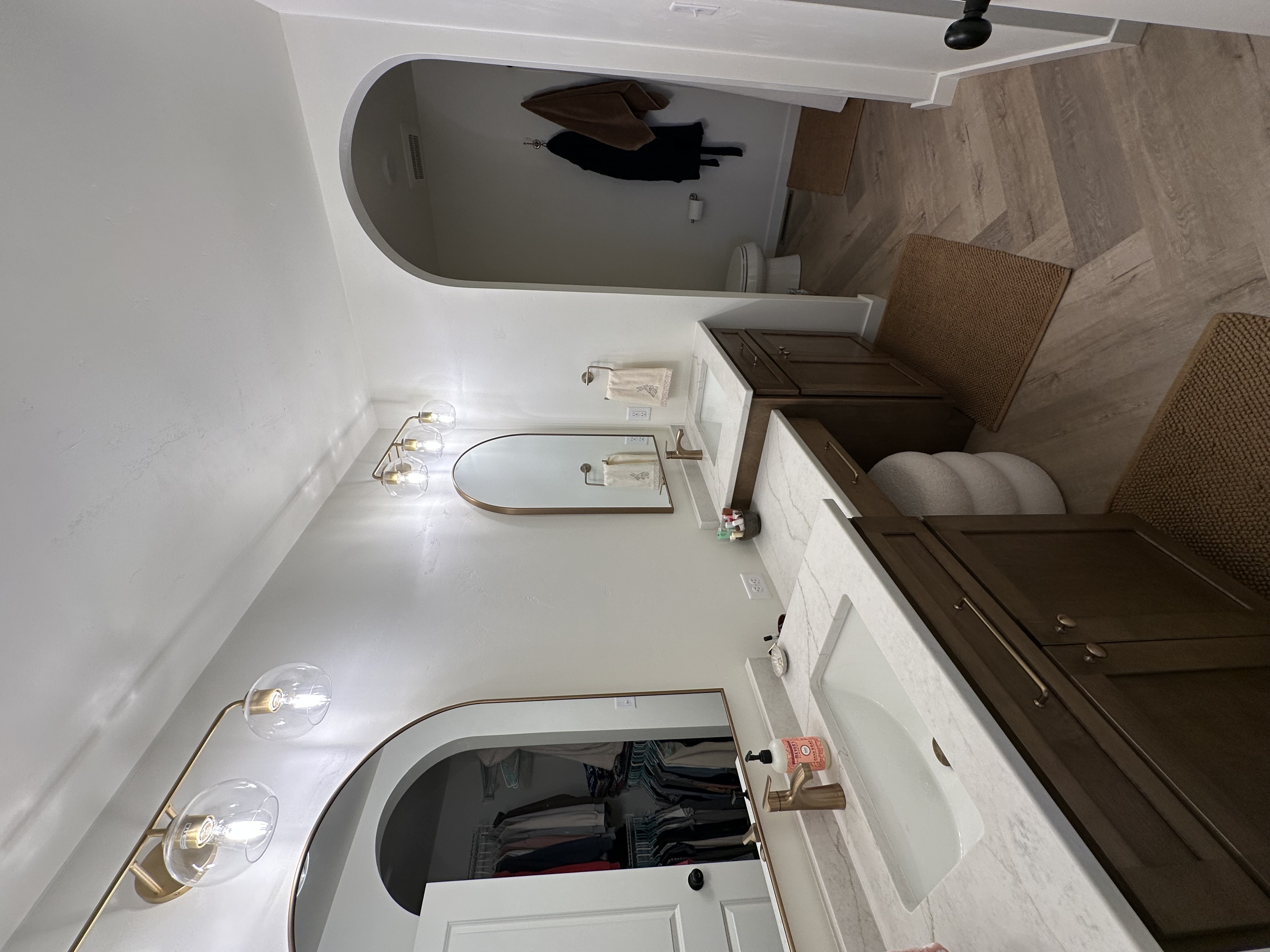 My Bathroom, From the Hardware to the Towels & Everything Inbetween cover photo collage