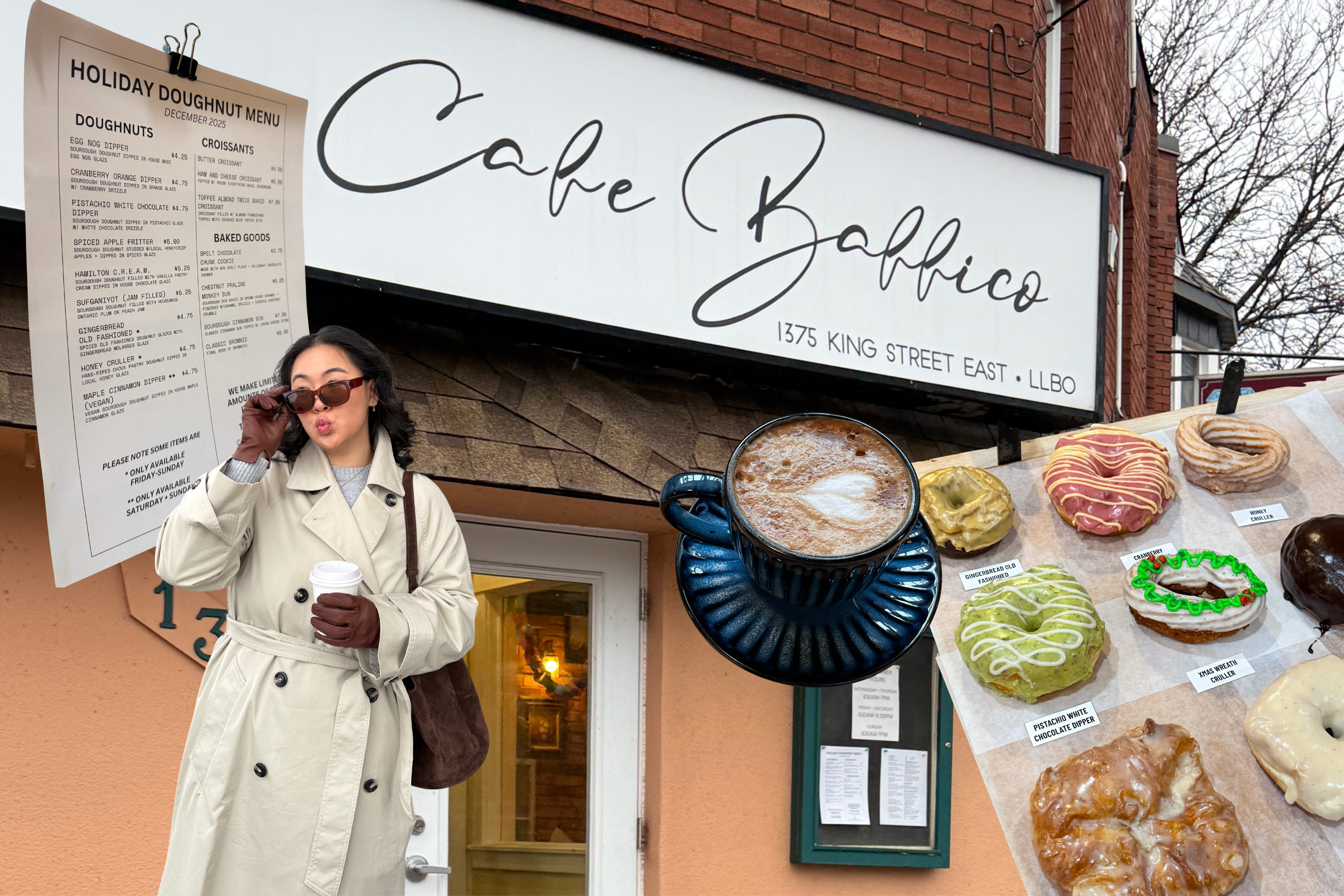 Cheers to Espresso, Hamilton cover photo collage