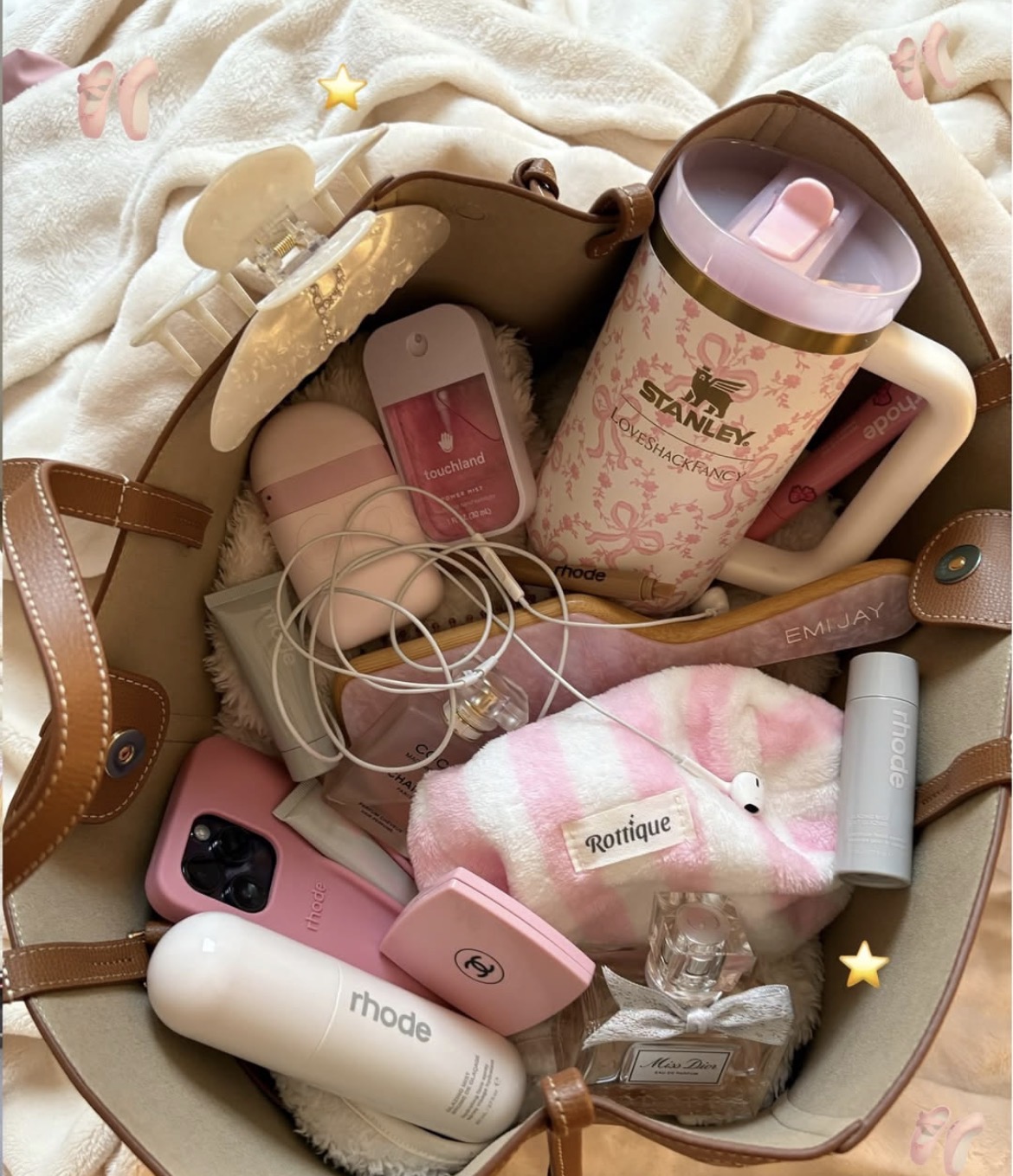What Every Girl Needs in Her Bag 👜✨ cover photo collage