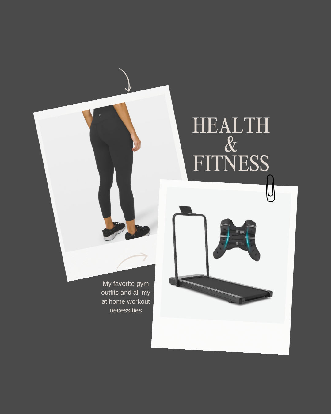 Health & Fitness cover photo collage