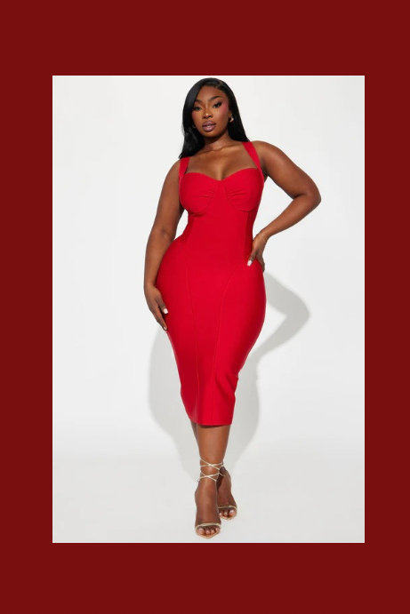 Valentines Day Fits for thee Plus Size baddie cover photo collage