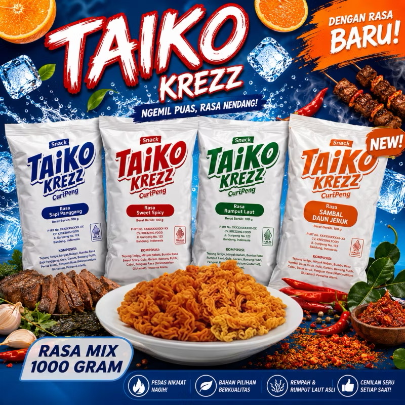 indonesian delicious food cover photo collage