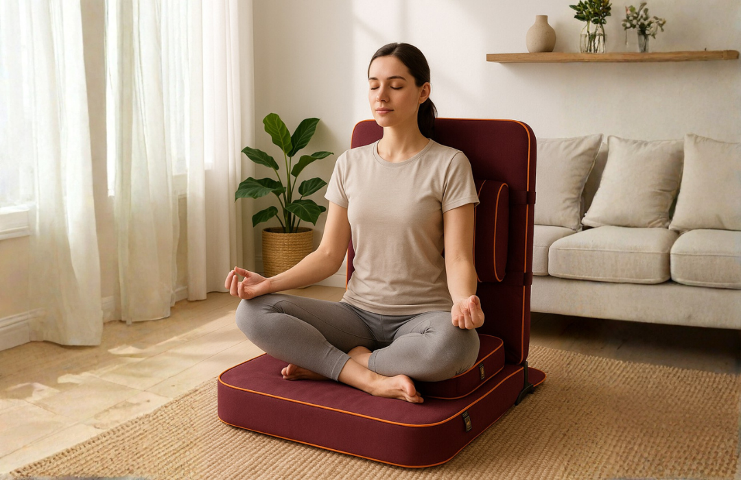 Everything you need for a peaceful meditation routine 🤍 cover photo collage