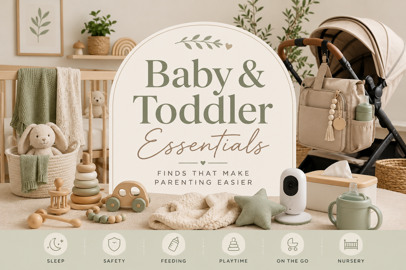 Baby Essentials That Make Everyday Life Easier cover photo collage