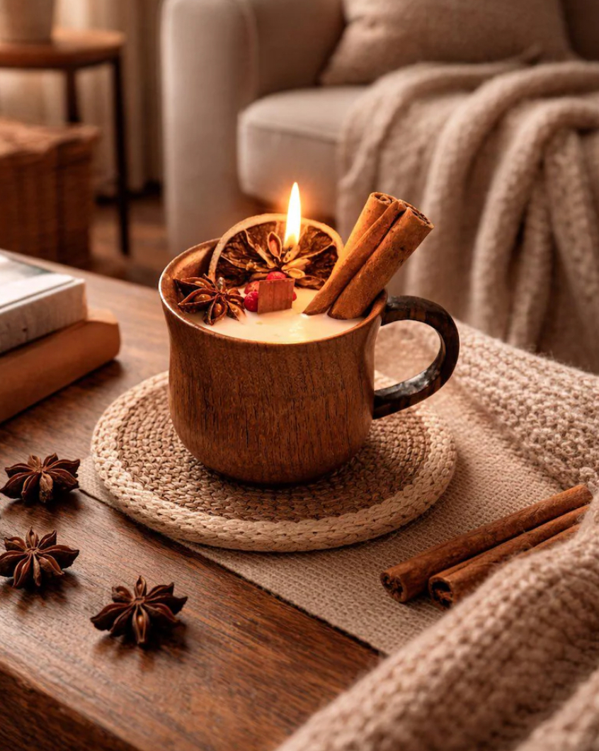 Candles That Make My Home Feel Warm & Cosy cover photo collage