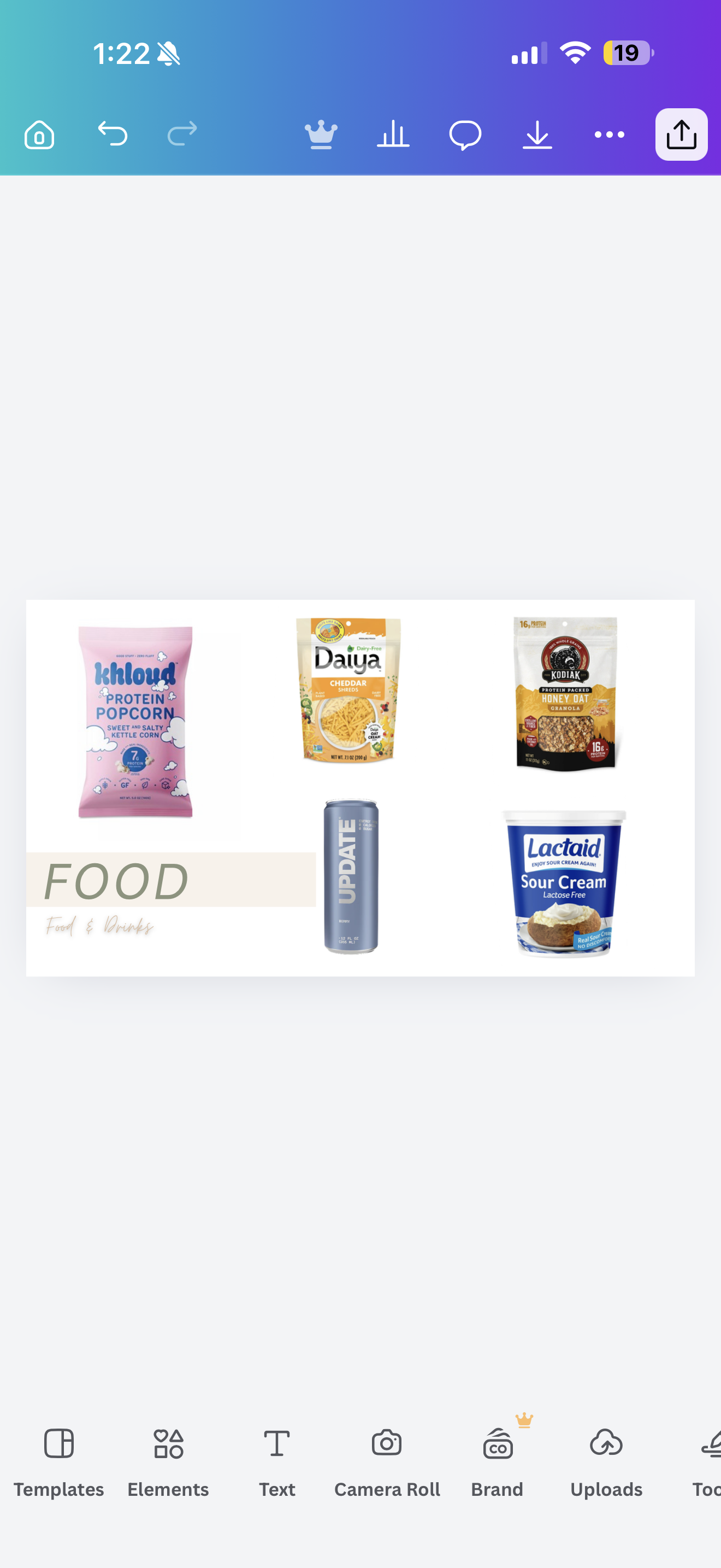 FOOD & DRINKS cover photo collage