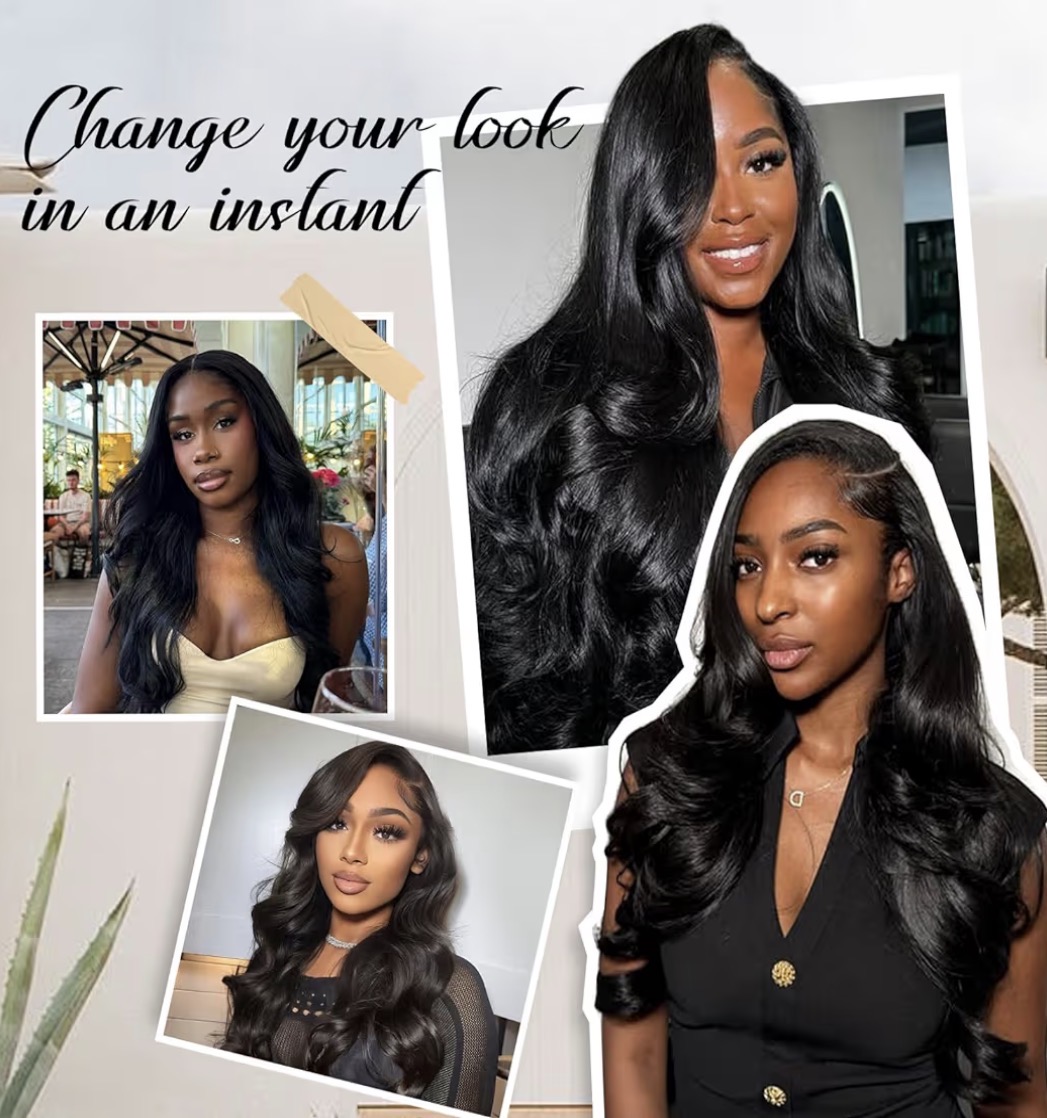 My favorite Wig/hair styling tools and products cover photo collage