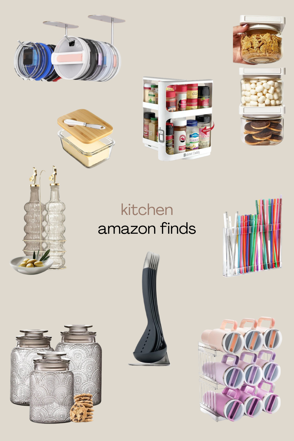 Kitchen Amazon Finds cover photo collage
