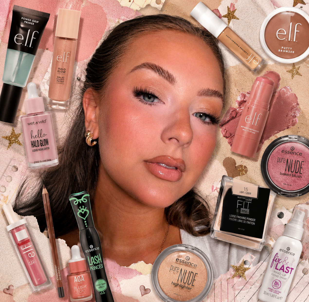 Shelby Ann’s Viral Routine… But WAY Cheaper💸✨ cover photo collage