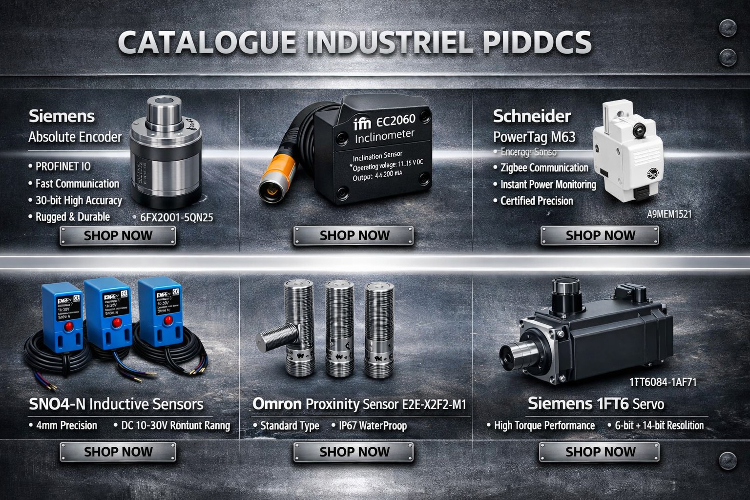 Elite Automation Solutions: High-Precision Sensors for Smart Factories cover photo collage