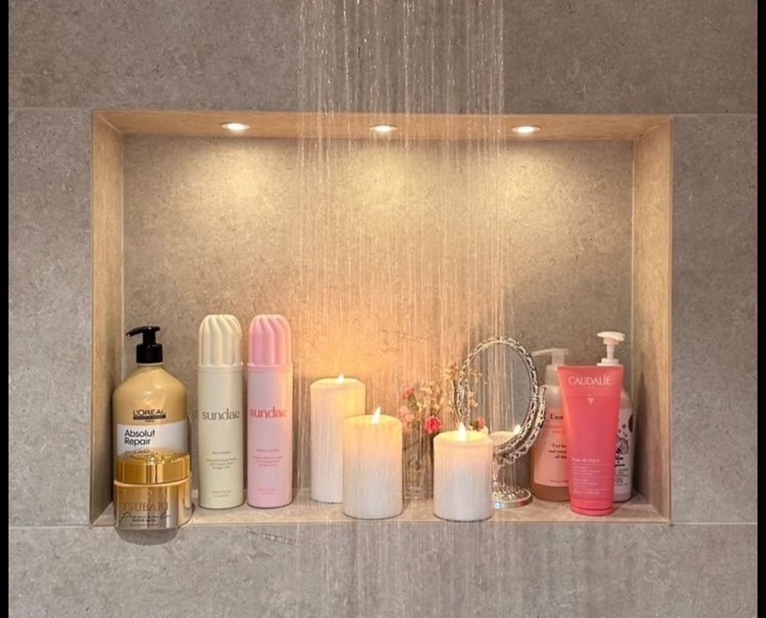 must-have clean girl shower routine essentials 🚿🫧 cover photo collage