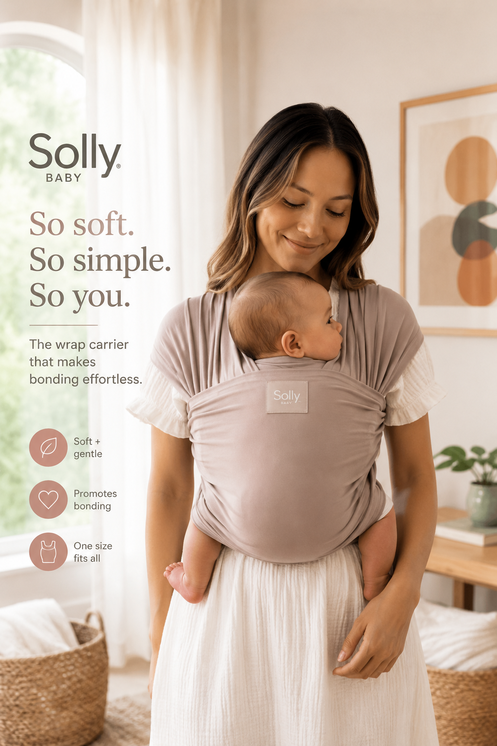 Thoughtful Gifts For New Moms by babylist. cover photo collage