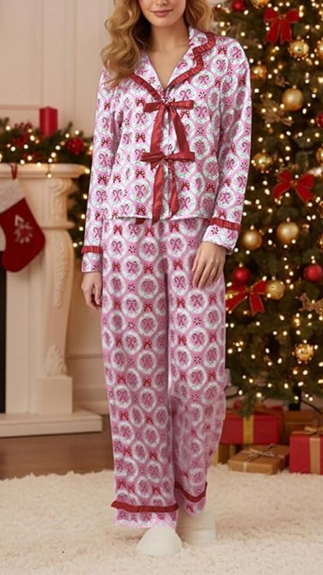 Chic Christmas Pajamas for Women Who Love the Holidays cover photo collage