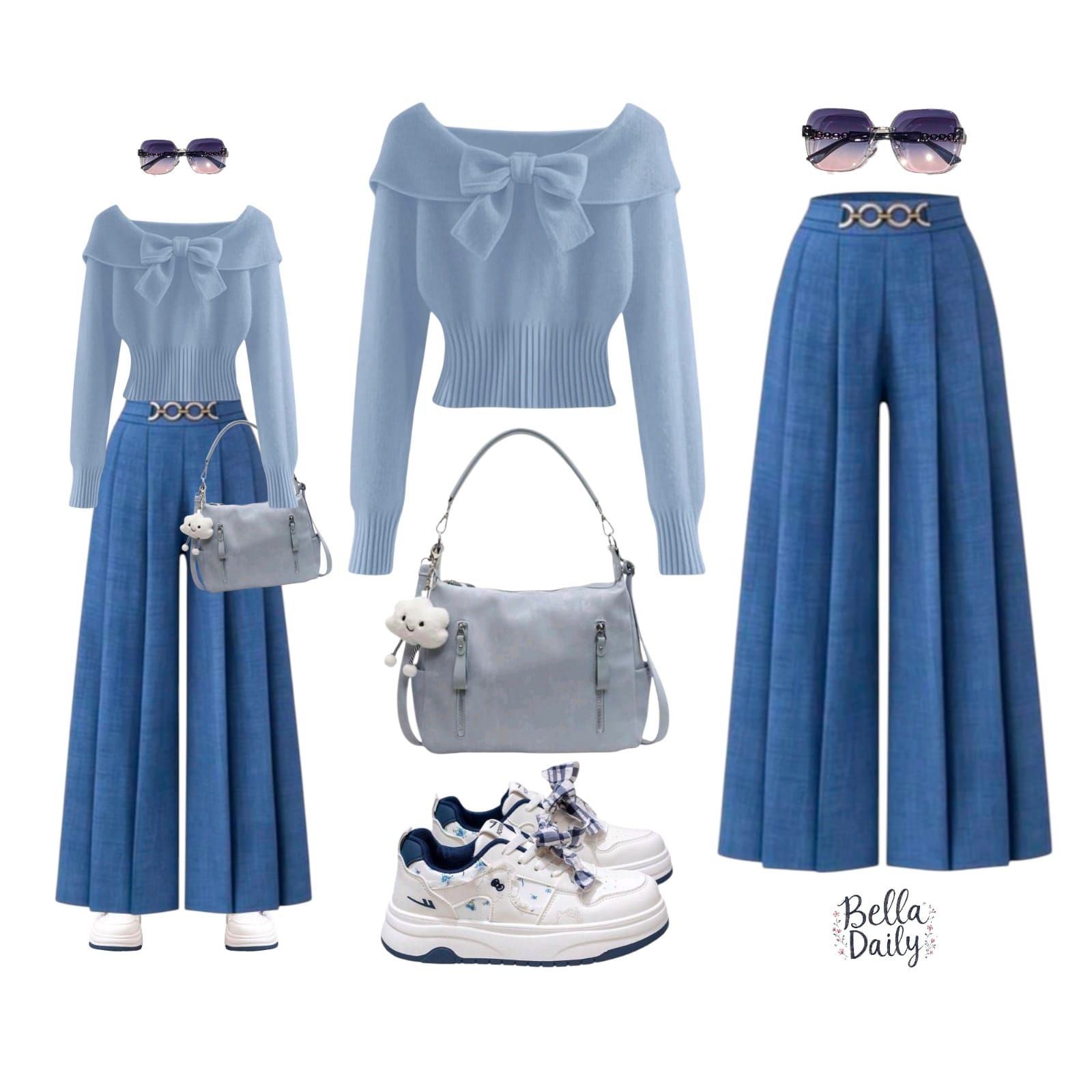 Daily Casual Outfits: Campus & Hangout Style Inspiration cover photo collage