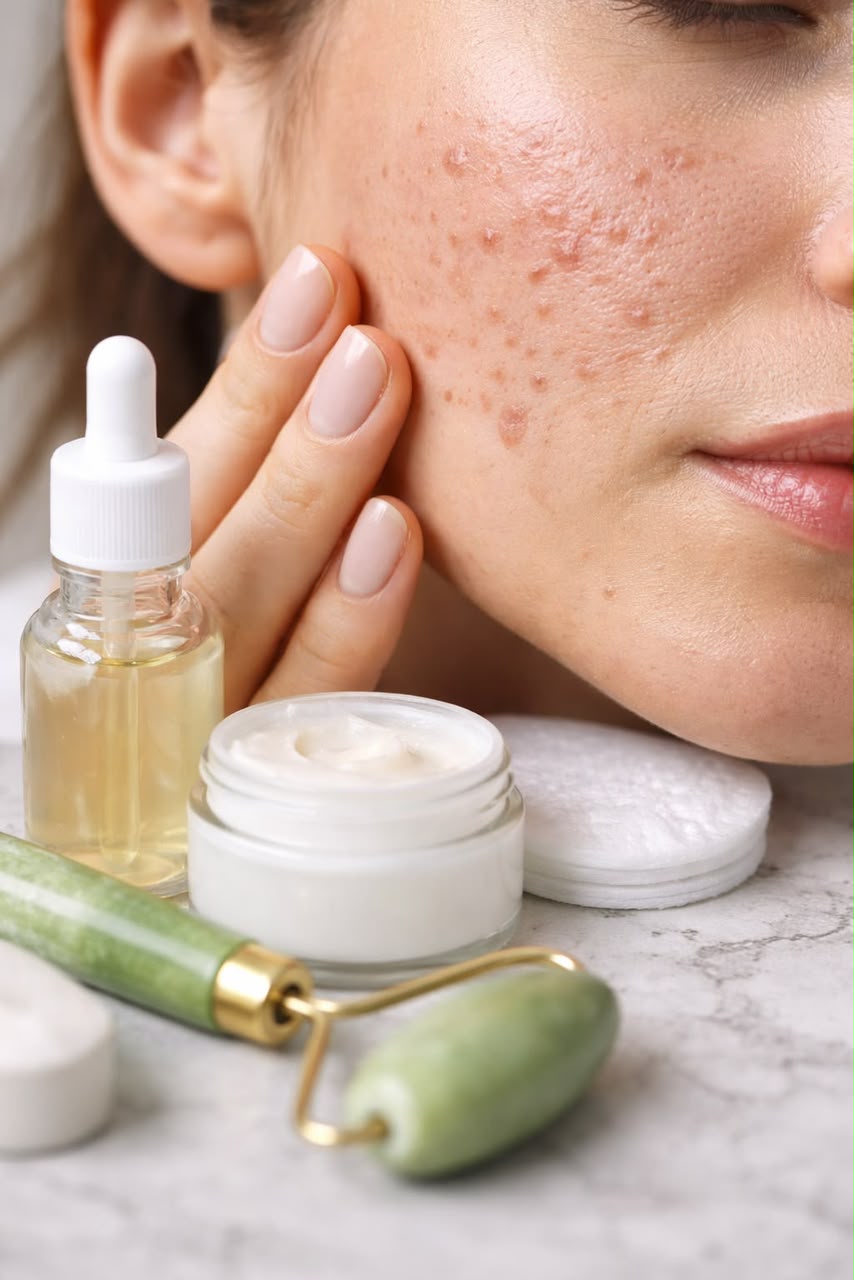 The Ultimate Acne Care Routine for Clear Skin cover photo collage