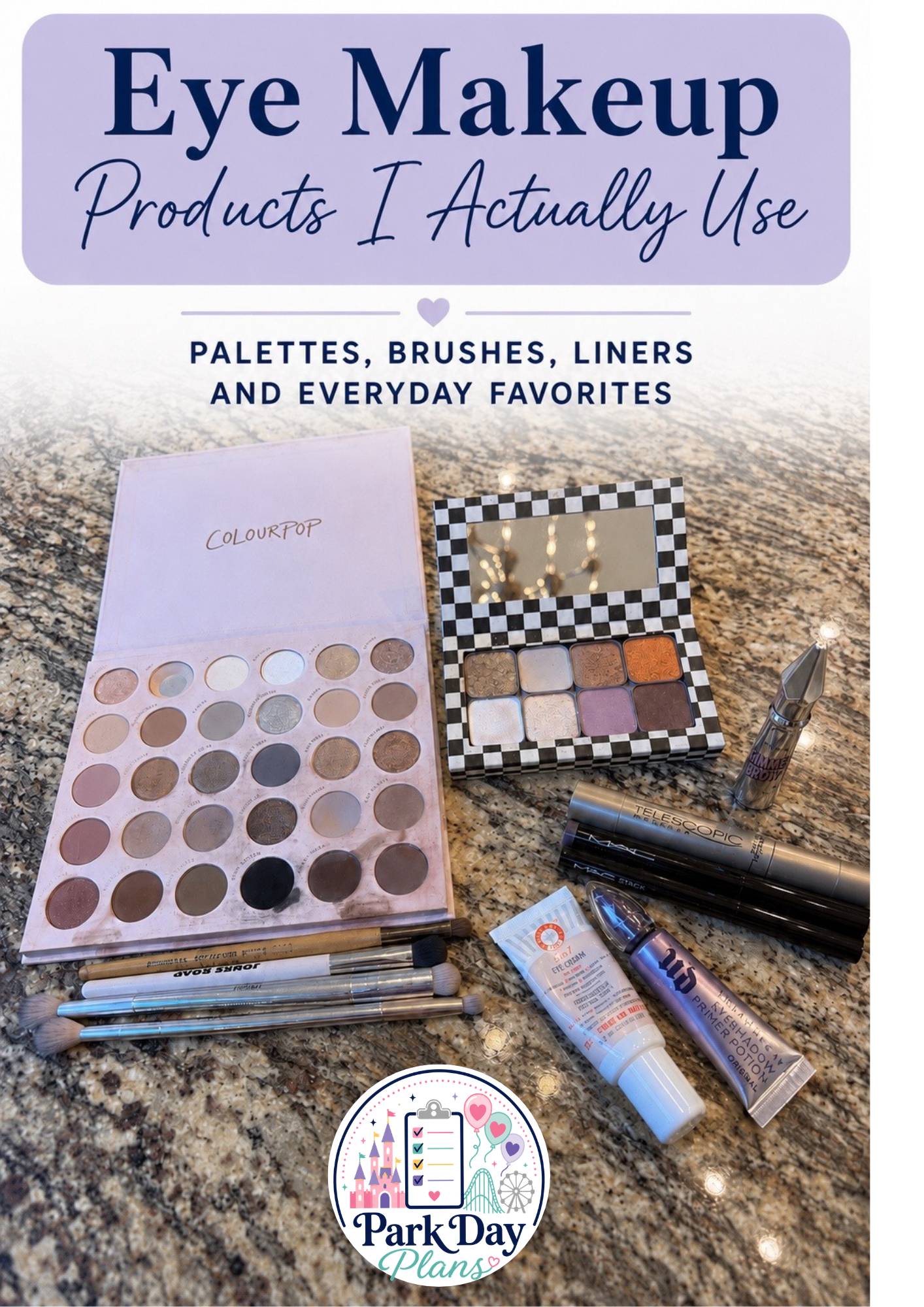 Eye Makeup Products I Actually Use Daily cover photo collage
