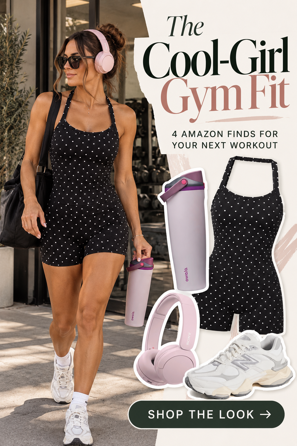 Workout Clothes + Athleisure I Wear On Repeat cover photo collage