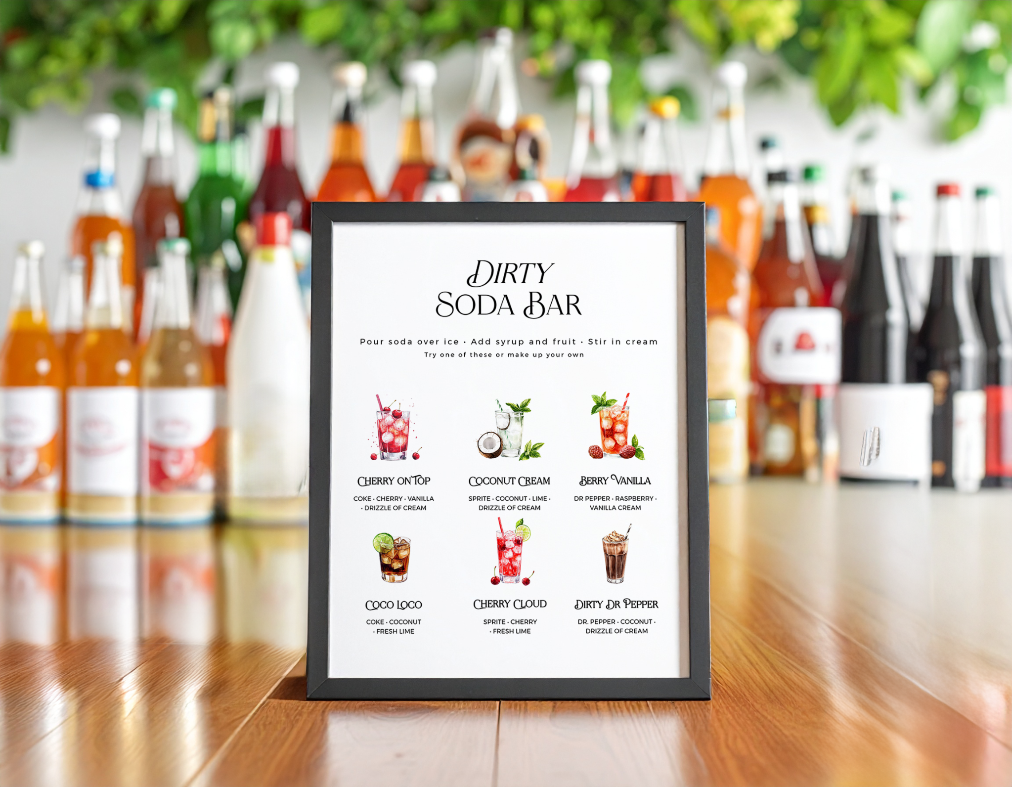 Host the Ultimate Dirty Soda Bar cover photo collage