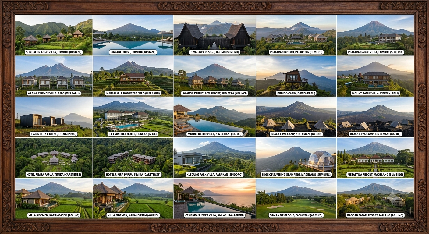 Top 20 Indonesian Mountain to Conquer cover photo collage
