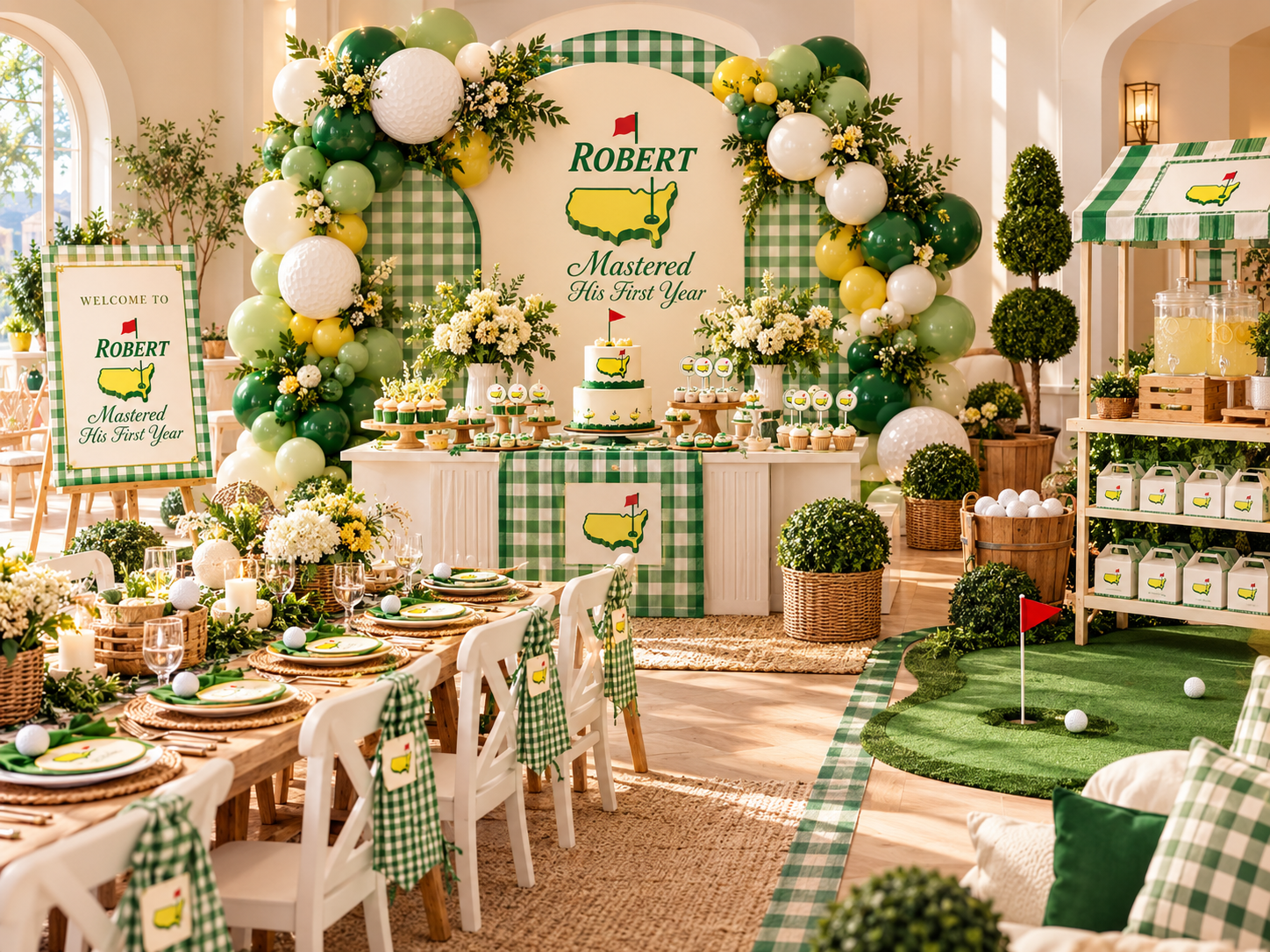 ⛳ Golf First Birthday Party Ideas & Must Haves For A Little Golfer Celebration cover photo collage