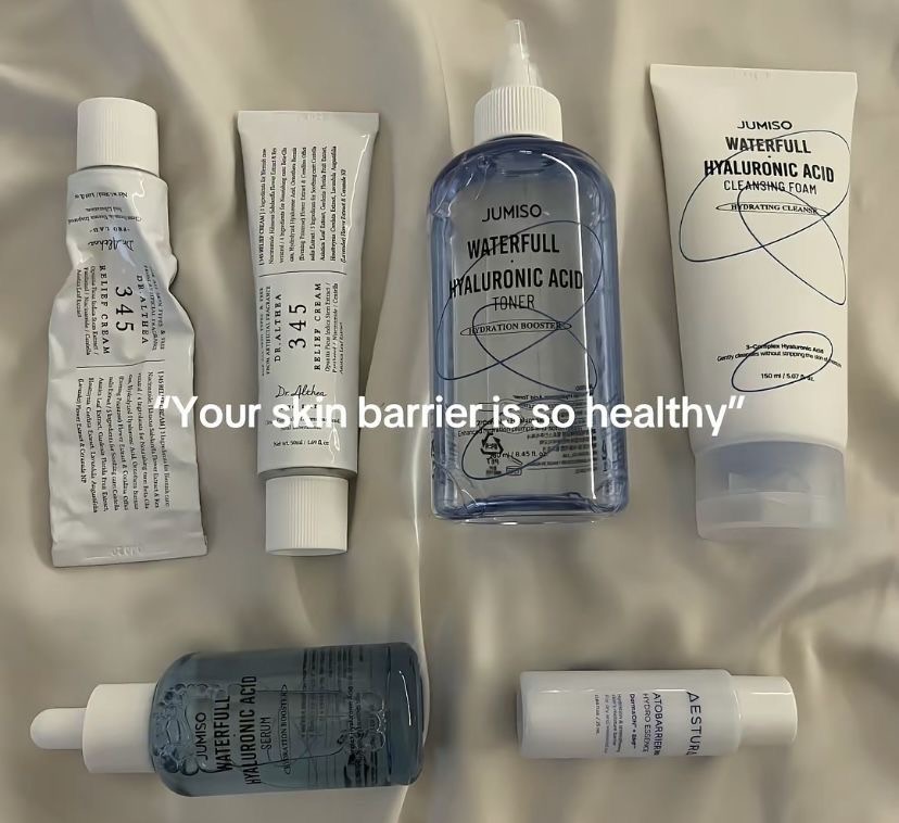 Korean Skincare Routine for Skin Barrier Repair 🤍🫧 cover photo collage