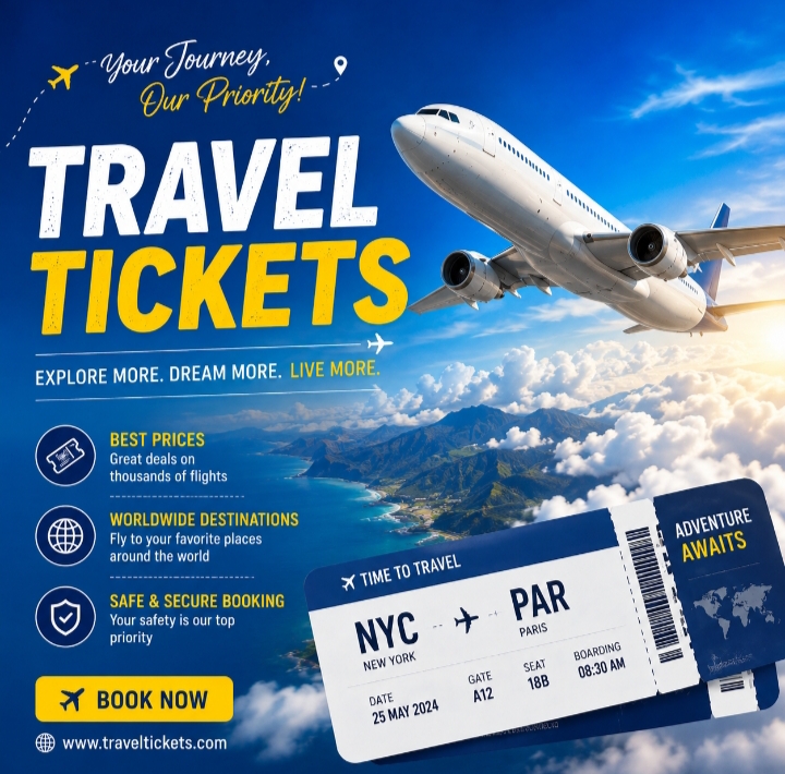 Travel Discount Ticket's, Deals, Hotels and Cheap Flights Galore cover photo collage
