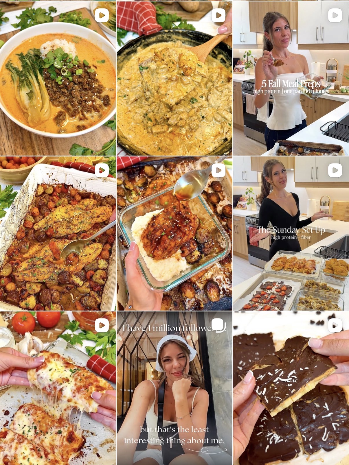 My Favourite Food Creators on Instagram | Healthy Recipes & Fitness Food cover photo collage