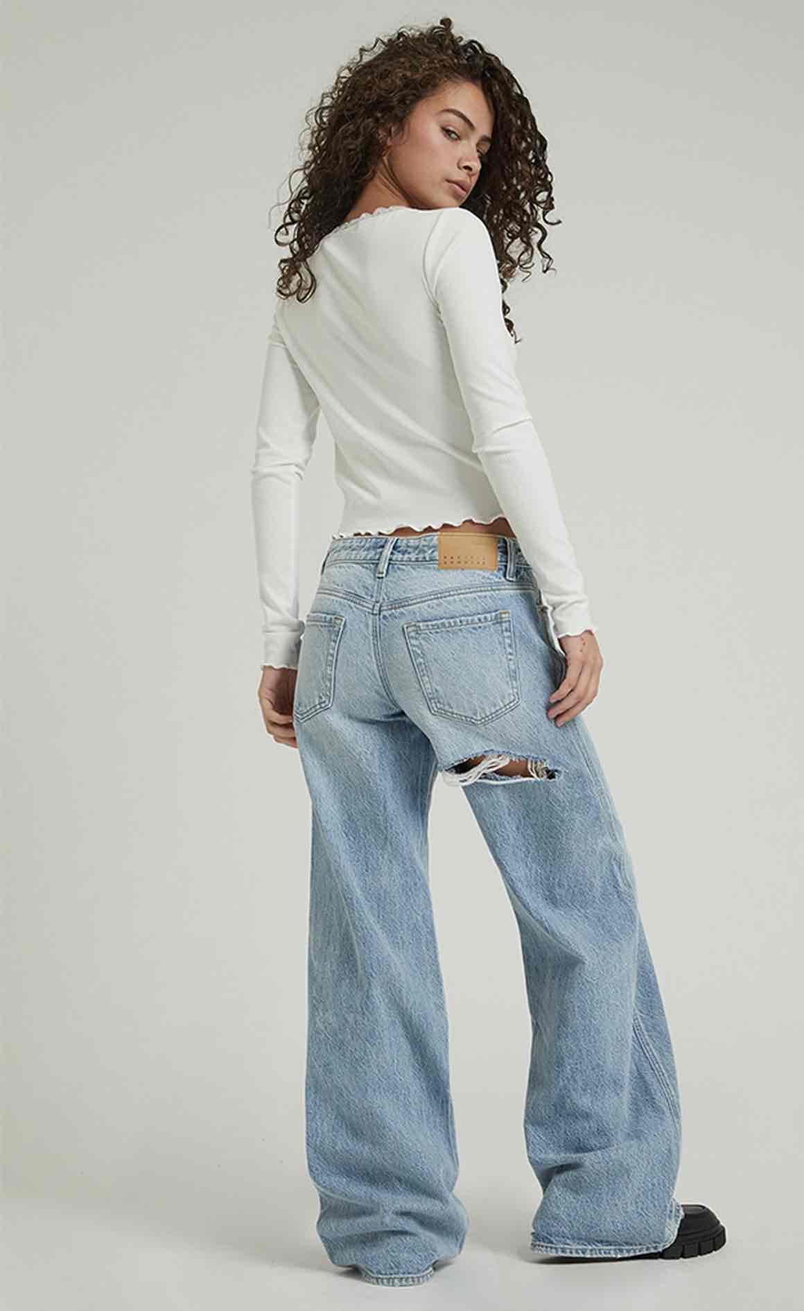 Denim Drop: hottest jeans on the market cover photo collage