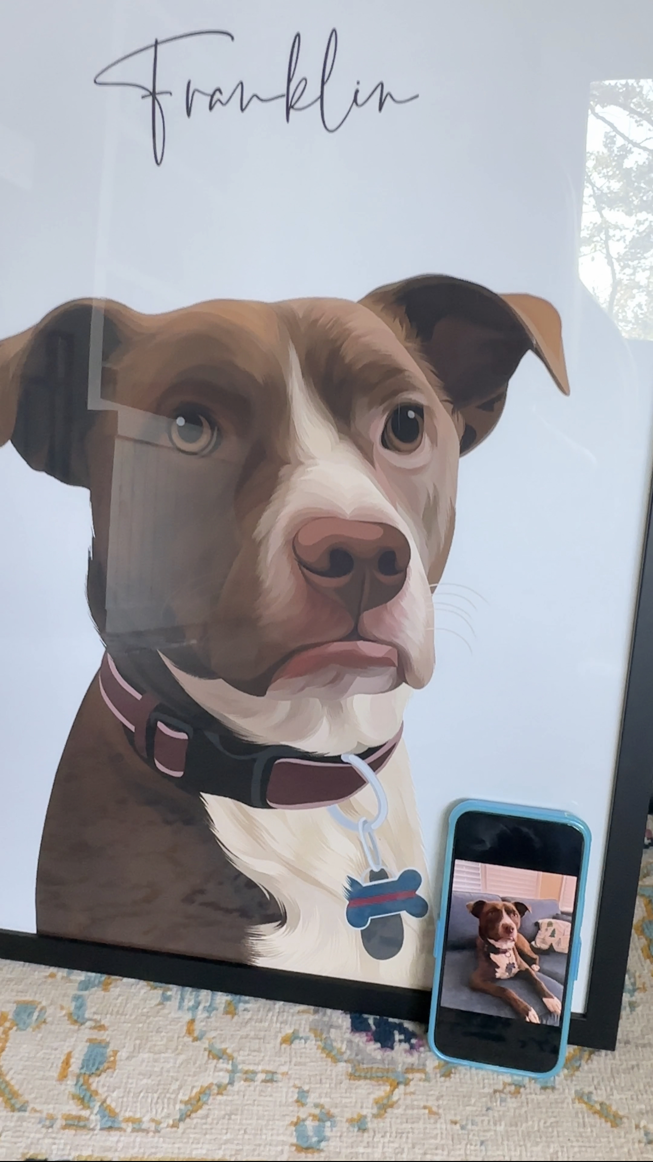 Franklin's Faves - Pitbull Dog Items cover photo collage
