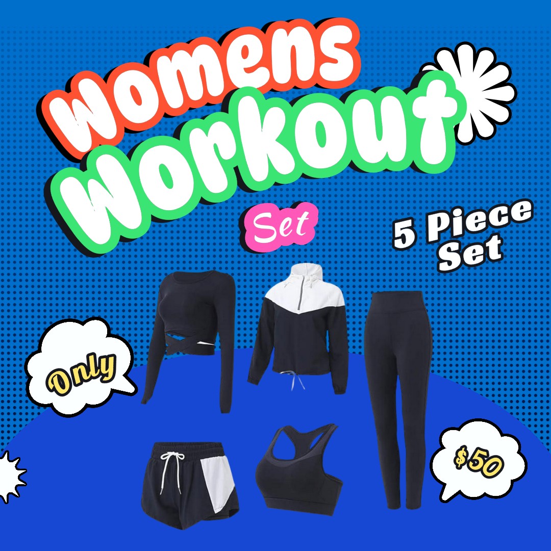 Gym Girl 💪 cover photo collage