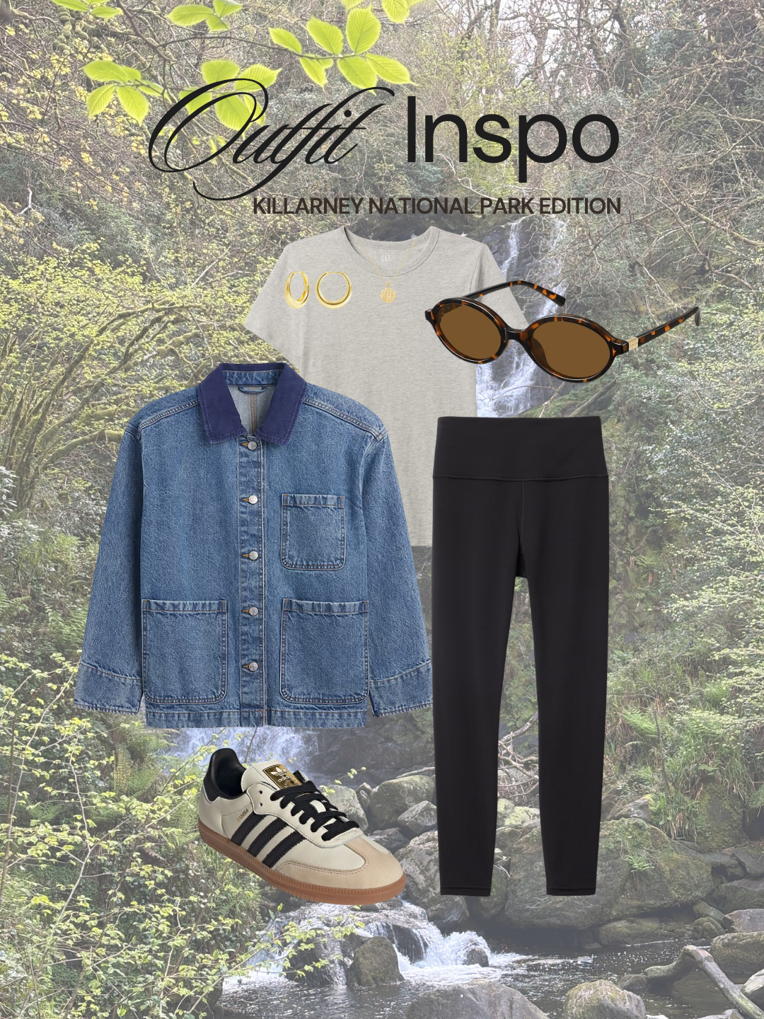 Ireland Packing List cover photo collage