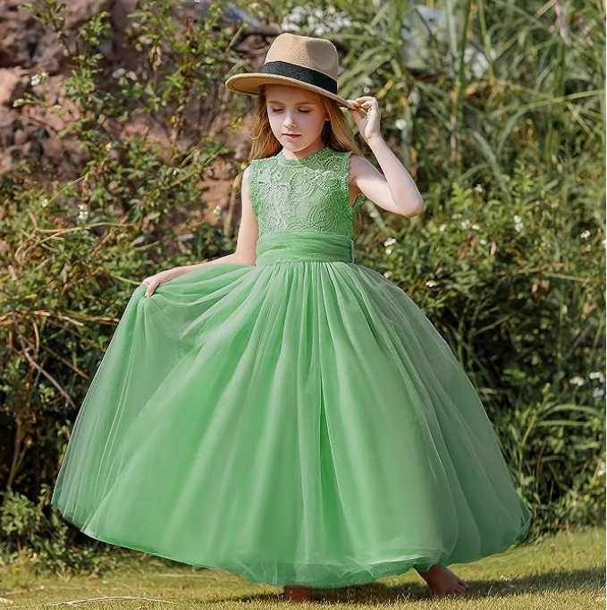 Little Girls Fun Dresses and Costumes cover photo collage