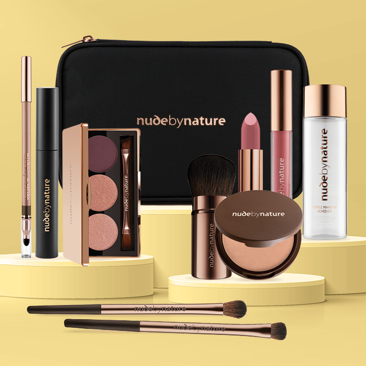 Go to Travel Make Up Products cover photo collage