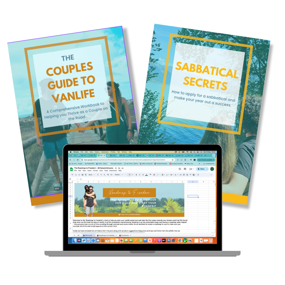 Van life Resources - Everything You'll Need for Your Next Road Trip. cover photo collage