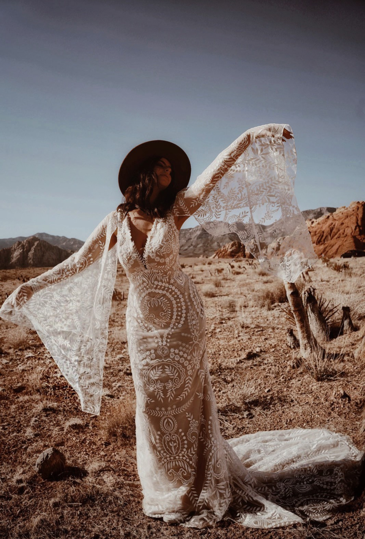 Unique and Unconventional Wedding Dresses + Outfits cover photo collage