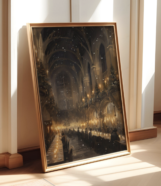 Hogwarts Winter cover photo collage