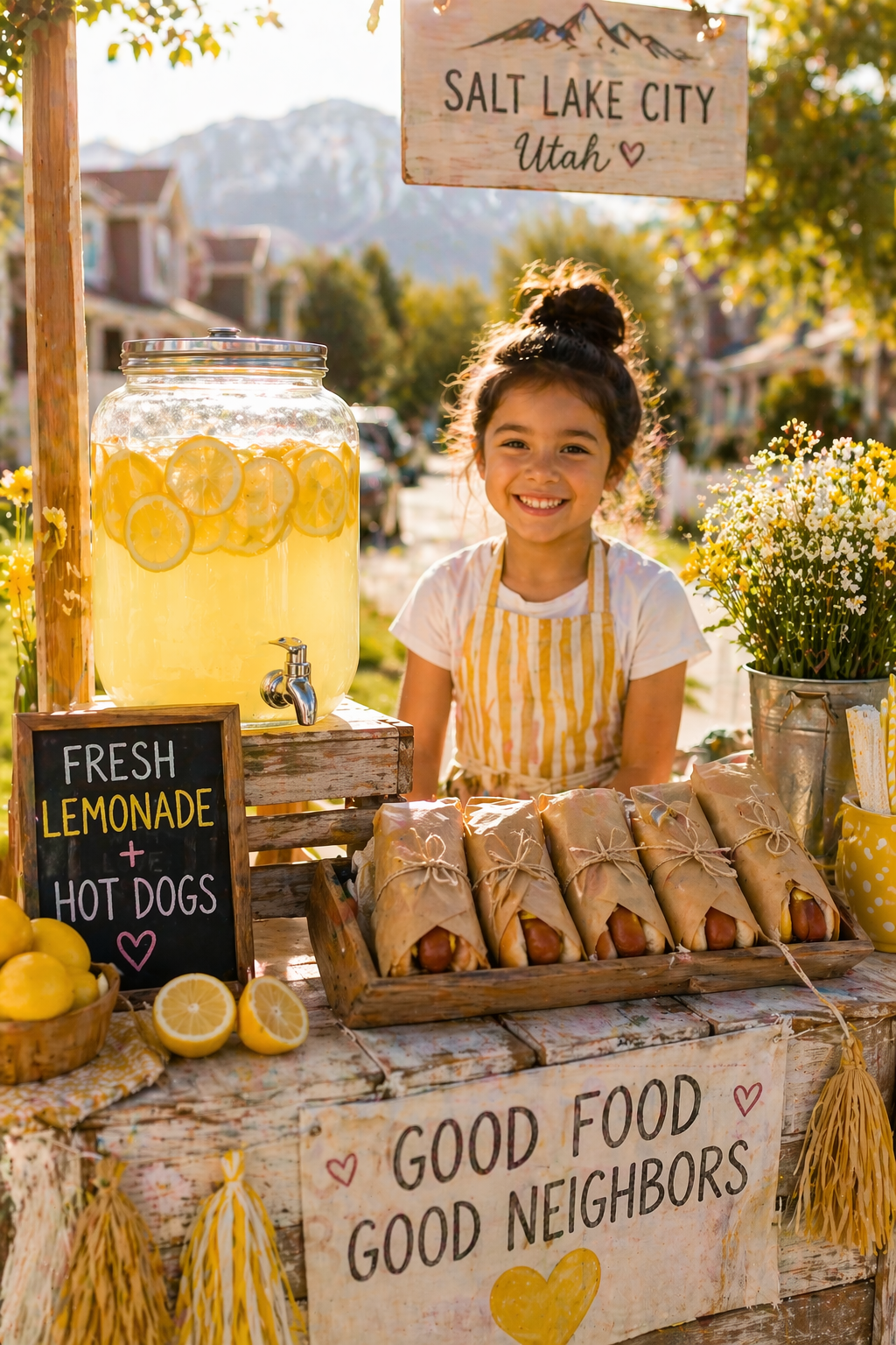 Lemonade Stand Setup That Makes Kids $100+ in a Day