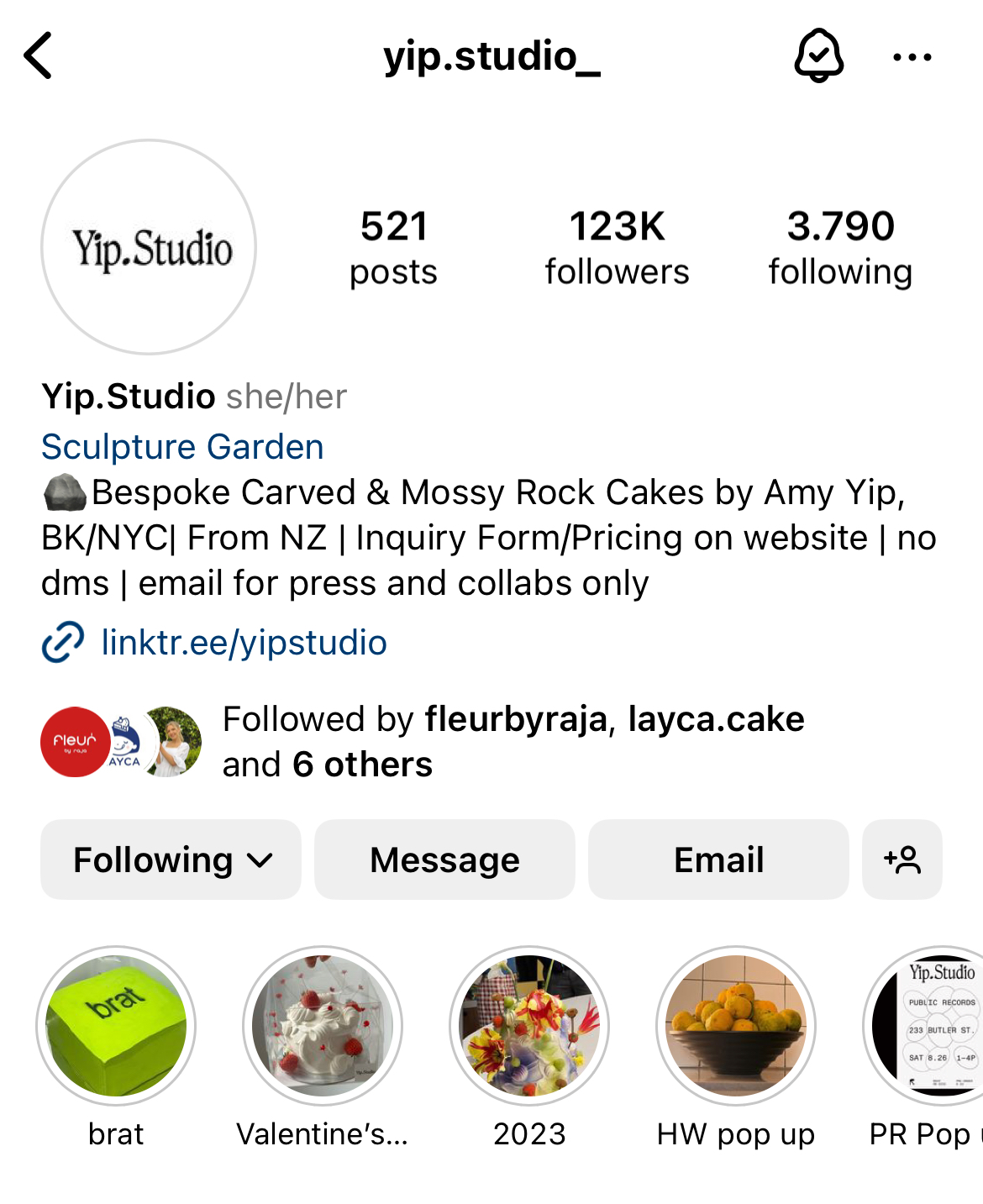 Favorite Bakers on Instagram ✨ cover photo collage