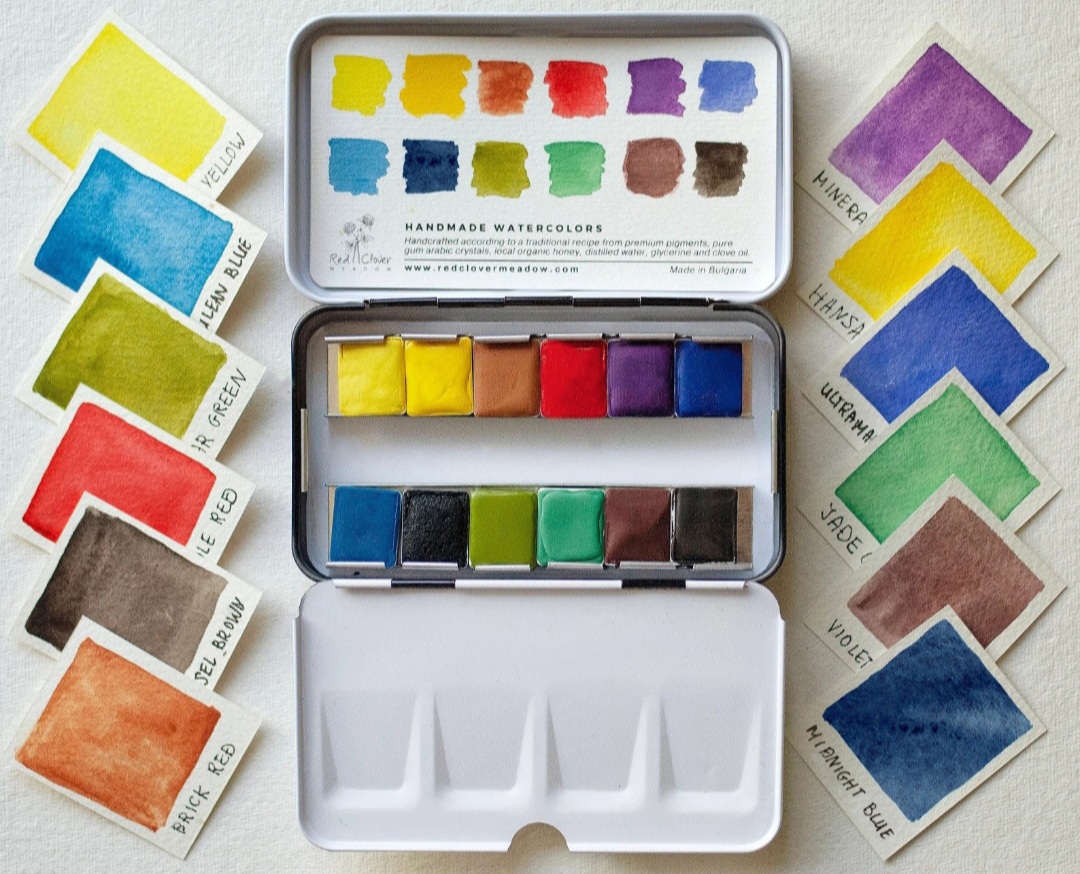 Handmade Watercolor Collection cover photo collage