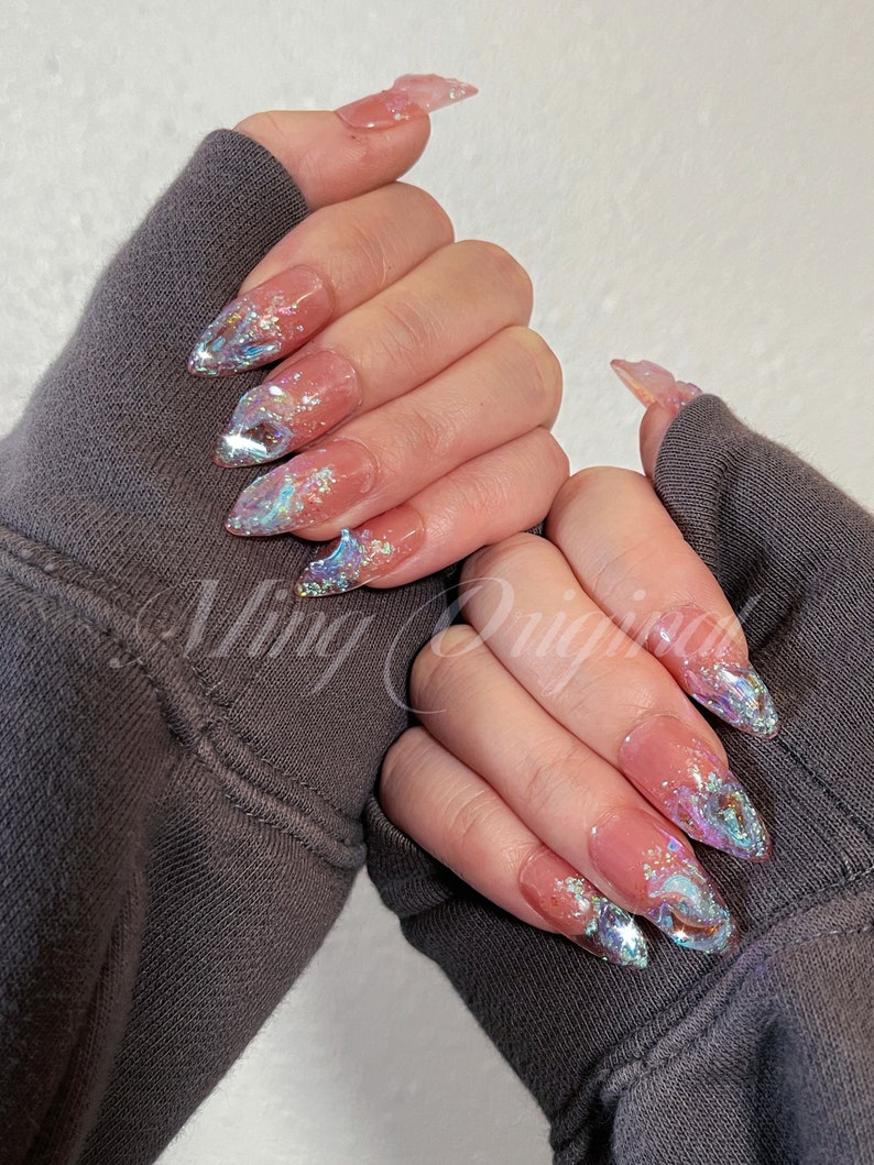 Essential Press-On Nails for a Perfect Look cover photo collage