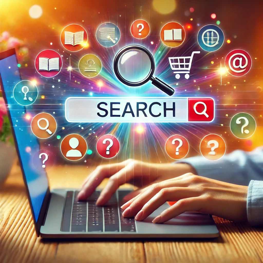 Online Research: Finding What You Need with Ease cover photo collage