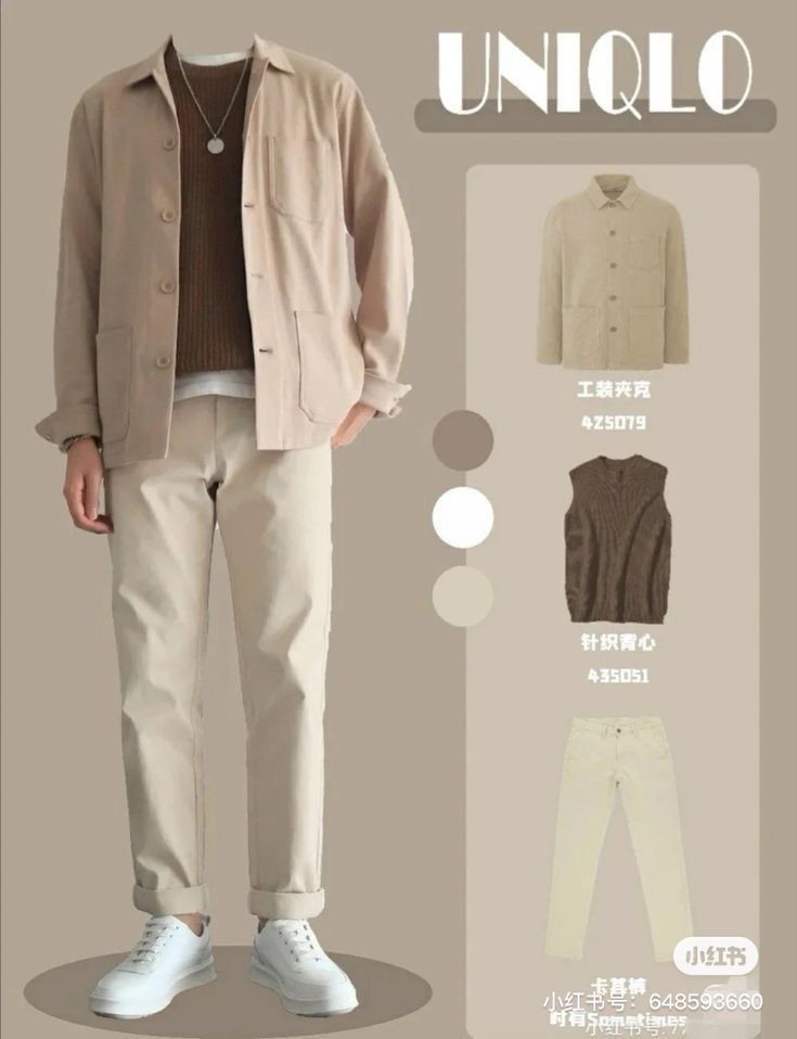 Men's Best "casual" Outfit + mix and match idea cover photo collage